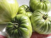 Quand tomates restent vertes variantes aigres-douces