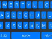 BlueBoard rend clavier votre iPhone bleu