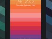 Geometrix, Wallpapers pour iPhone