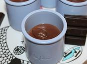 Petits pots crème chocolat lait coco