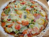 Pizza croûte chou-fleur