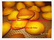 Mini madeleines clementine curd