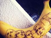 Tattoo banana Cape
