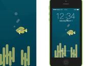 poisson bulle fond d'écran votre iPhone