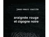 Araignée rouge cigogne noire