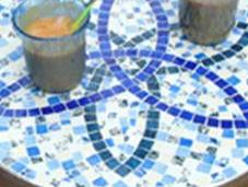 Mosaïque décorative, très ‘tendance’ dans Maison