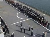 Brest. mission Jeanne d'Arc 2014 quitté base navale