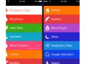 plusieurs maquettes l’application Healthbook