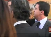 GRENOBLE. pompier refuse serrer main, Manuel Valls pète durite