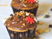 Cupcakes Chunks-pépites Nougatine nappage Nutella
