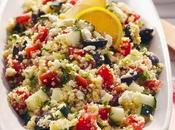 Salade couscous marocain Quinoa idee repas facile Méditerranéenne