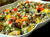 Salade couscous marocain avec legumes grillés
