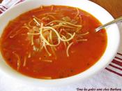 Soupe tomates vermicelles classique clin d'oeil