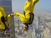 Base jump deux français sautent Burj Khalifa