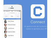 Connect gestion contacts iPhone repensée