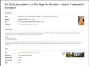 Conférence Swami Yogananda Sarasvati florilère Nirvana Shankara