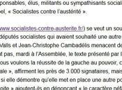 socialistes voteront-ils contre l’austérité j’en doute…