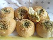 Petits pains herbes, l’ail fromage