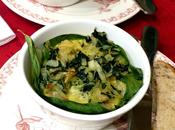 Flan blettes, Comté lard Colonnata