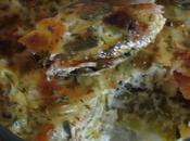 Clafoutis saumon poireau