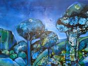 Vernissage "Abstraction Bleue" Vignoble Arnaud Saint-Maximin