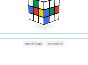 Doodle pour fêter Rubik’s Cube