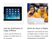 Apple ajoute l’iPad programme recyclage France