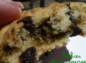 Vegan cookies (sans œuf) choco-courgette, pesto menthe citron vert