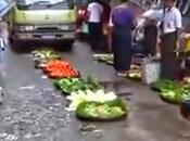 Plus fort Maeklong: Amazing drive yangon market [HD]