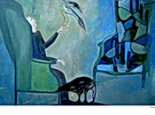 Galerie VAGABONDE Selles cher 130) exposition ALISSA GRUN Juillet 2014