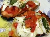 Bruschetta mozzarella