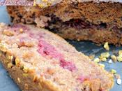 Cake pistache-framboise