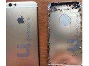 iPhone photos coque arrière avec logo Apple incrusté
