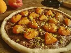 Pizza Nutella® facile Abricots Pistaches