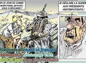 DESSIN PRESSE: Gros François Grand Joachim déjeunent Vieil-Armand