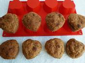 muffins hyperprotéinés complets vanille pomme avoine graines psyllium (sans sucre oeufs beurre)