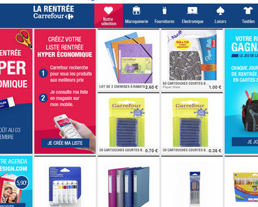 Bon plan pour la rentrée *