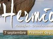 L'Hermione quitte Rochefort