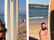 homme imite poses profils Tinder