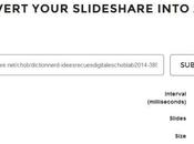 GifDeck outil gratuit pour transformer Slideshare