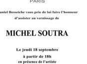 Galerie Daniel BESSEICHE Paris exposition MICHEL SOUTRA