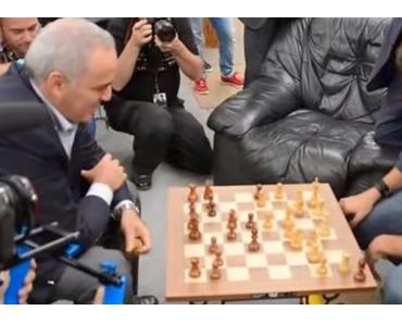 Bruel bluffe Kasparov aux échecs