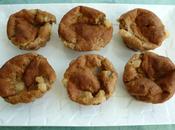 muffins hyperprotéinés poire amande d'avoine avec teff amarante (sans sucre beurre)
