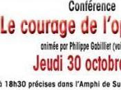 LaRochelle Evénements Conférence Philippe Gabilliet octobre 18h30 courage l'optimisme"