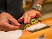 Sushi Croustillant Crevette Avocat Betterave @ChefGarnierJ
