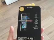 Test film protection verre trempé pour iPhone pouces