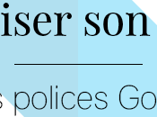 Utiliser polices Google Fonts