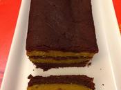 Cake marbré chocolat-potiron, version sans gluten