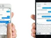 Nouvelle pour l'iPhone Plus, voix dans texte