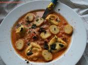 Soupe Tomate Tortellinis, airs d'Italie